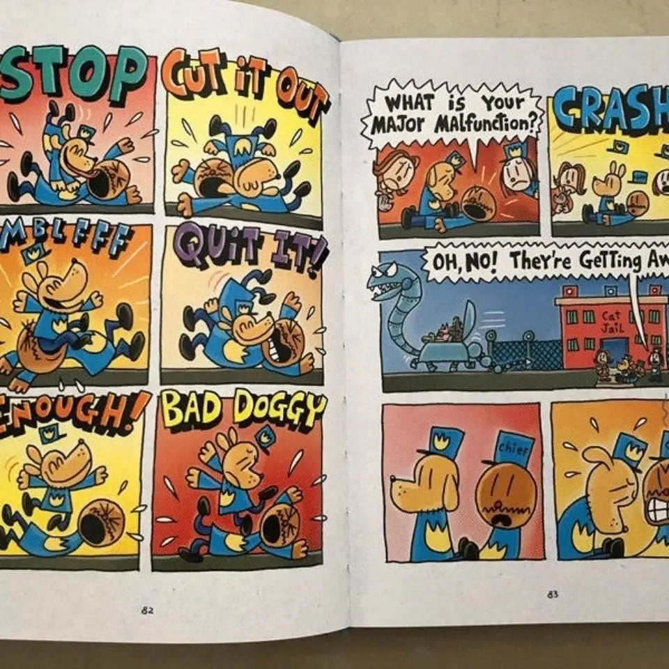 Hardcover (Dog Man): Blockbusting Full-Colour Graphic Novel International Author Dav Pilkey Random 3 books