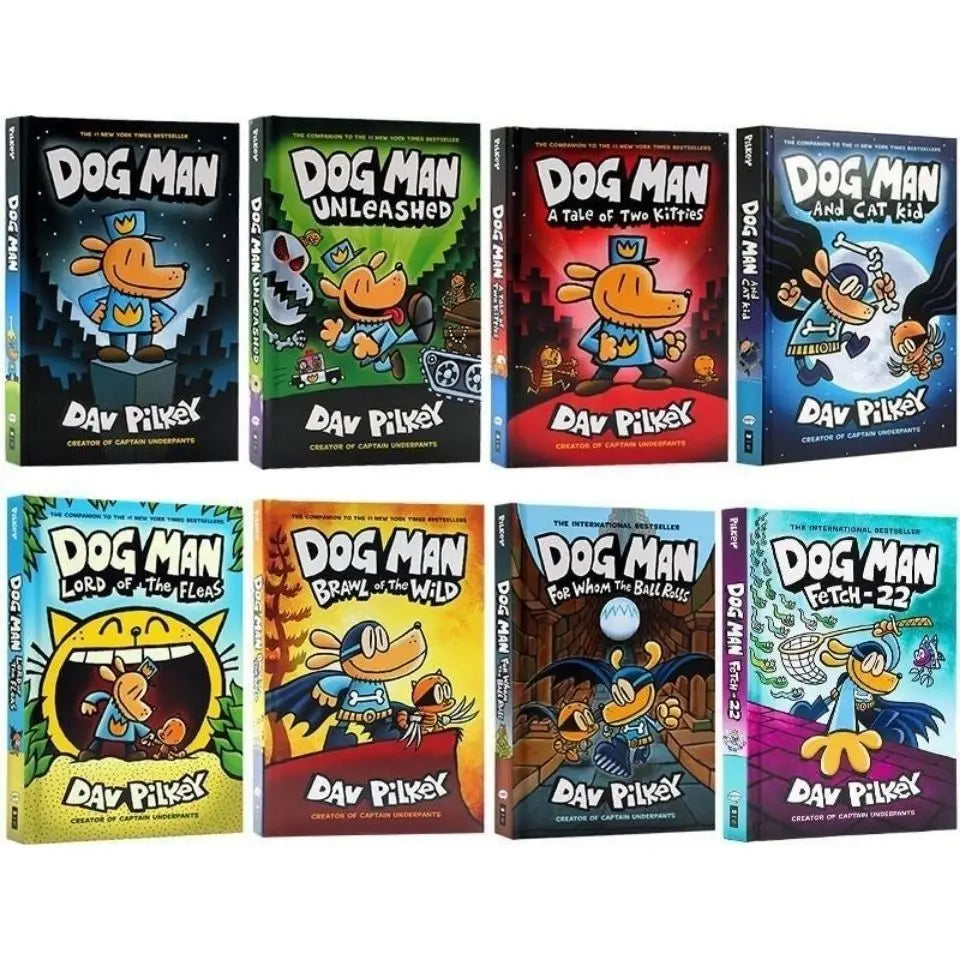 Hardcover (Dog Man): Blockbusting Full-Colour Graphic Novel International Author Dav Pilkey Random 3 books