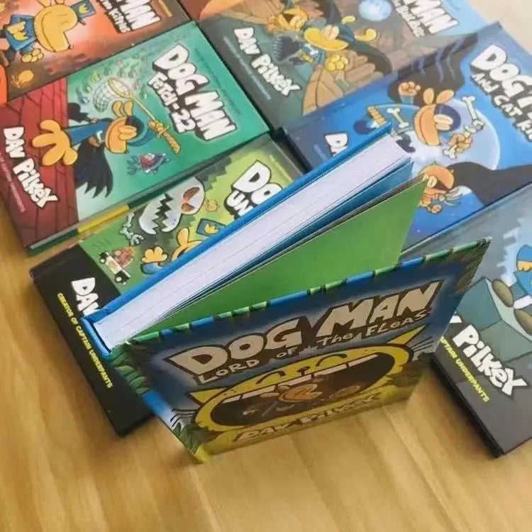 Hardcover (Dog Man): Blockbusting Full-Colour Graphic Novel International Author Dav Pilkey Random 3 books