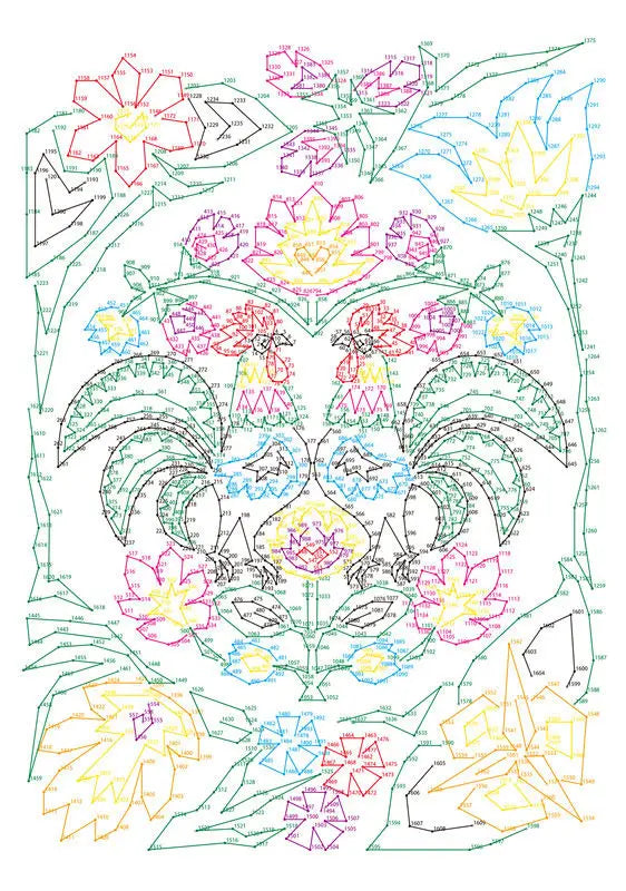 Ultimate Dot to Dot: Extreme Puzzle Challenges to Complete and Colour Book Memory Attention Potential development Coloring Book