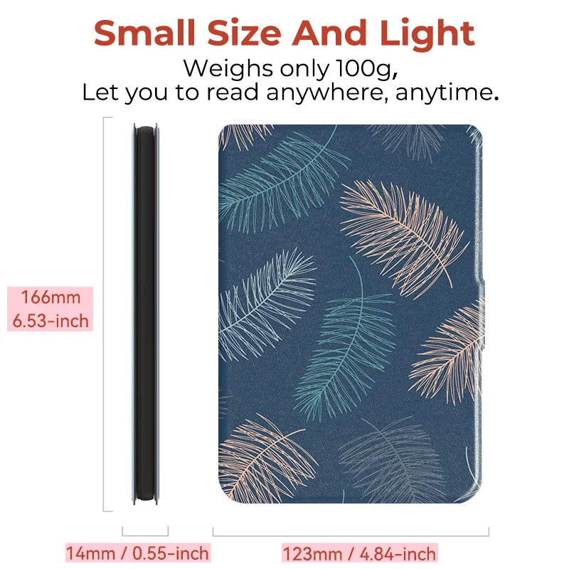 Twosheep For Kobo Clara Colour BW Protective cover 6-inch Auto Sleep Wake function E-book Case with painted patterns