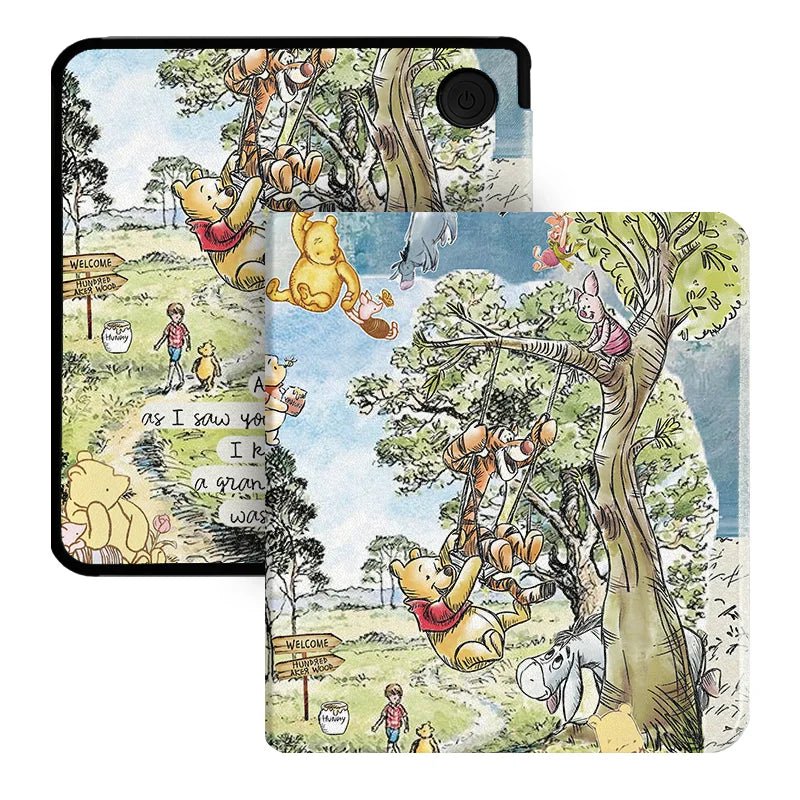 Twosheep for Kobo Libra Colour and Kobo Libra2 Protective cover 7-inch Auto Sleep Wake function E-book Case with patterns