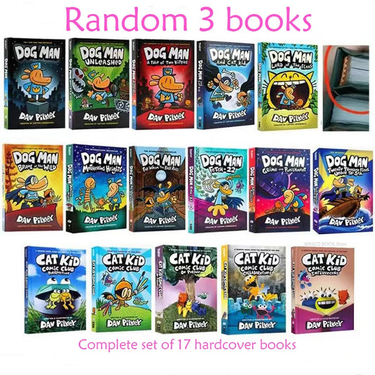 Hardcover (Dog Man): Blockbusting Full-Colour Graphic Novel International Author Dav Pilkey Random 3 books