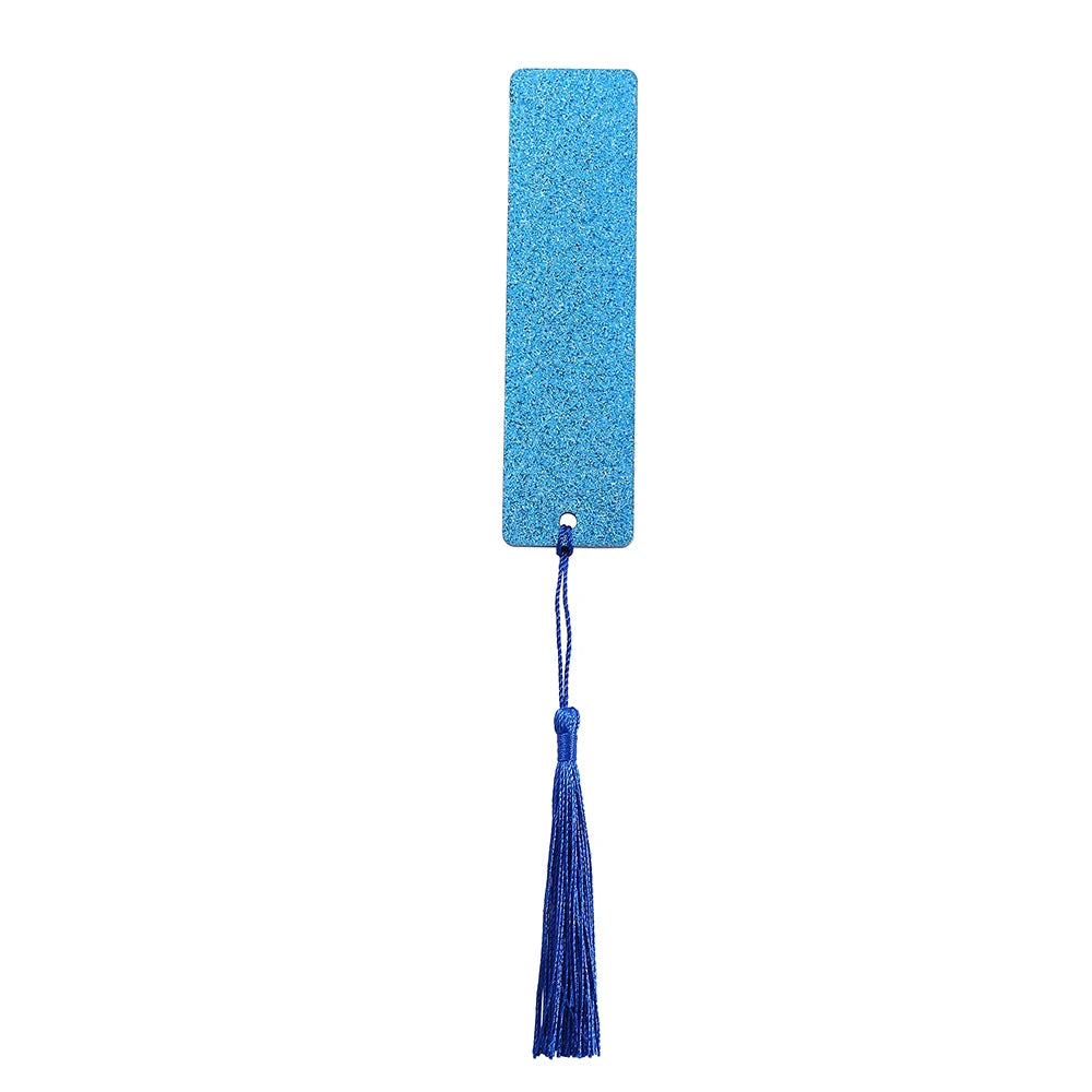 1pcs Colourful Textured Acrylic Bookmarks Beautiful Tassel Bookmarks For Book Lovers Teachers Friends Stationery School Supplies