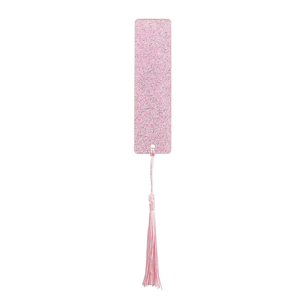 1pcs Colourful Textured Acrylic Bookmarks Beautiful Tassel Bookmarks For Book Lovers Teachers Friends Stationery School Supplies