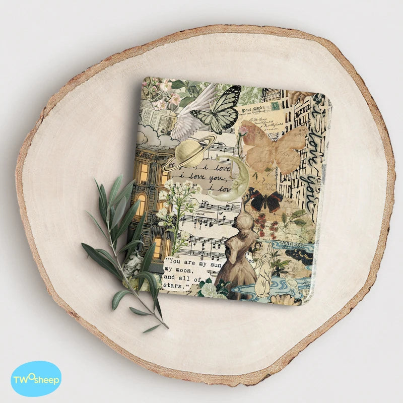 Twosheep for Kobo Libra Colour and Kobo Libra2 Protective cover 7-inch Auto Sleep Wake function E-book Case with patterns