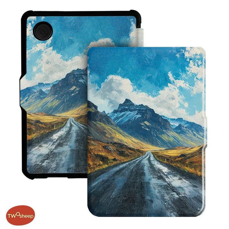 Twosheep For Kobo Clara Colour BW Protective cover 6-inch Auto Sleep Wake function E-book Case with painted patterns