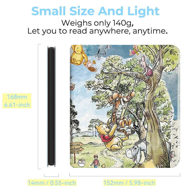 Twosheep for Kobo Libra Colour and Kobo Libra2 Protective cover 7-inch Auto Sleep Wake function E-book Case with patterns
