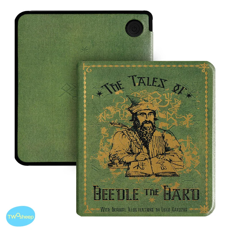 Twosheep for Kobo Libra Colour and Kobo Libra2 Protective cover 7-inch Auto Sleep Wake function E-book Case with patterns